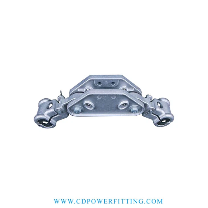 Dwustopniowy amortyzator dystansowy ze stopu aluminium