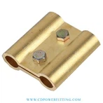 Mosiężny zacisk do rowków równoległych